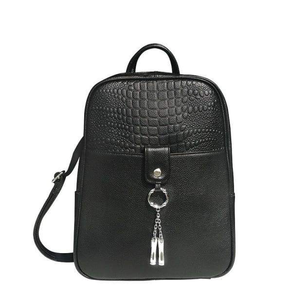 cute leather messenger backpack purses Leather Lockable Backpack by Roma Leathers
