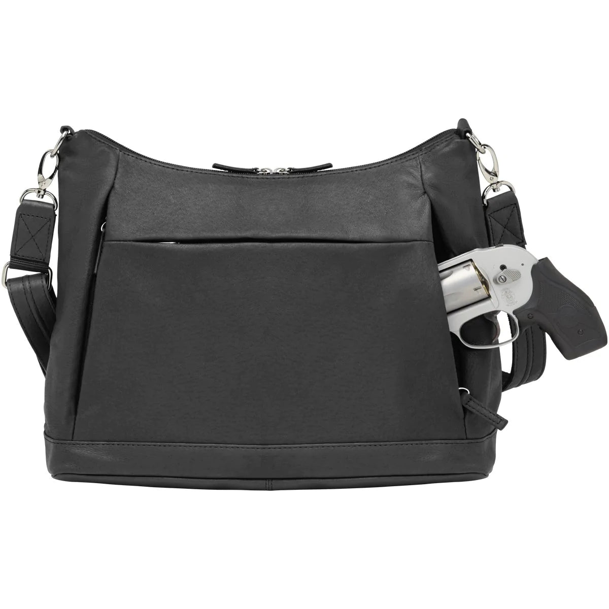 GTM Original Large Hobo Sac Leather Concealed Carry Purse - Hiding Hilda, LLC