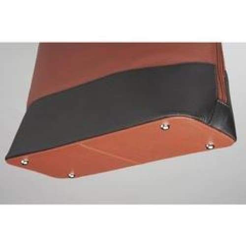 GTM Original Cinnamon & Black Concealed Carry Leather Bowler Crossbody Purse - Hiding Hilda, LLC