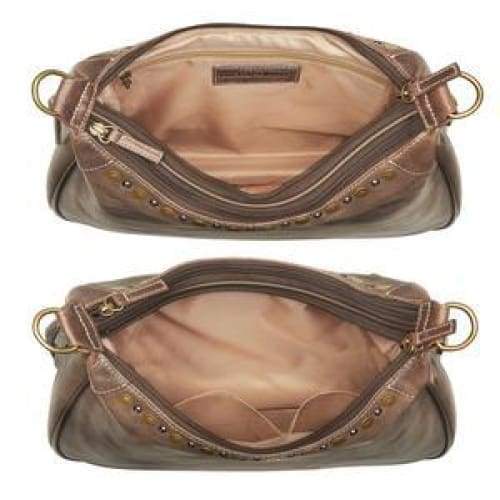 GTM Original RFID Lined Distressed Leather Hobo Concealed Carry Purse eta Feb 2021 - Hiding Hilda, LLC