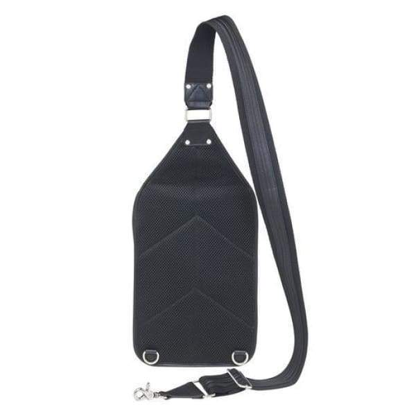 GTM Original RFID Lined Black Leather Concealed Carry Sling Bag - NEW - Hiding Hilda, LLC