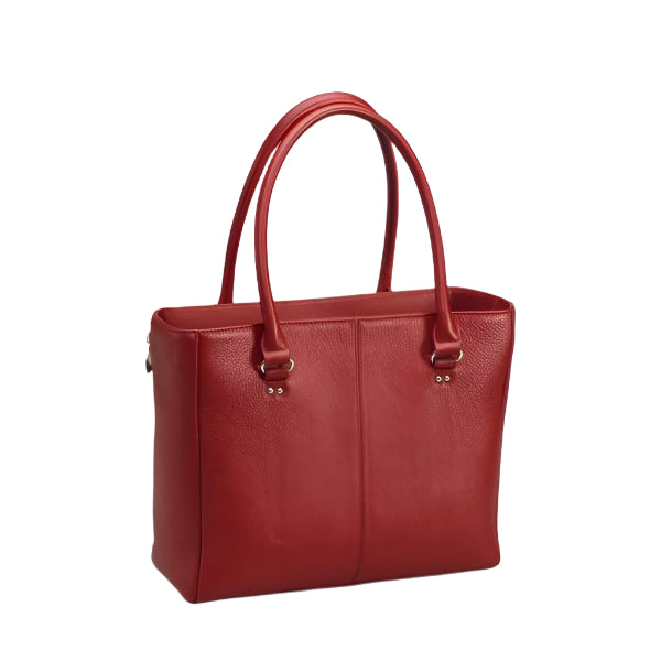 GTM Original Traditional Open Top Leather Concealed Carry Tote - Hiding Hilda, LLC