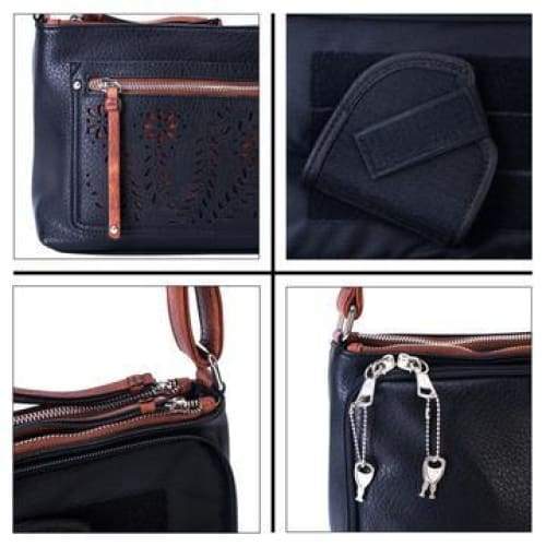 Hailey Compact Concealed Carry Crossbody - Hiding Hilda, LLC