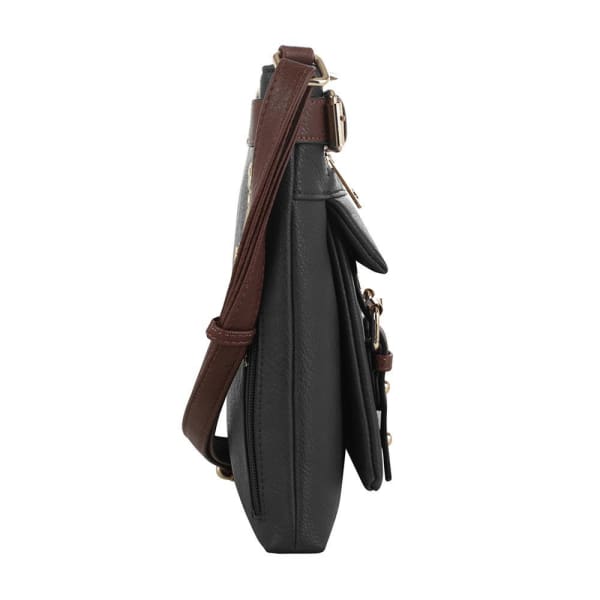 Hanna 2 tone Locking Conceal Carry Crossbody Purse - NEW! - Crossbody