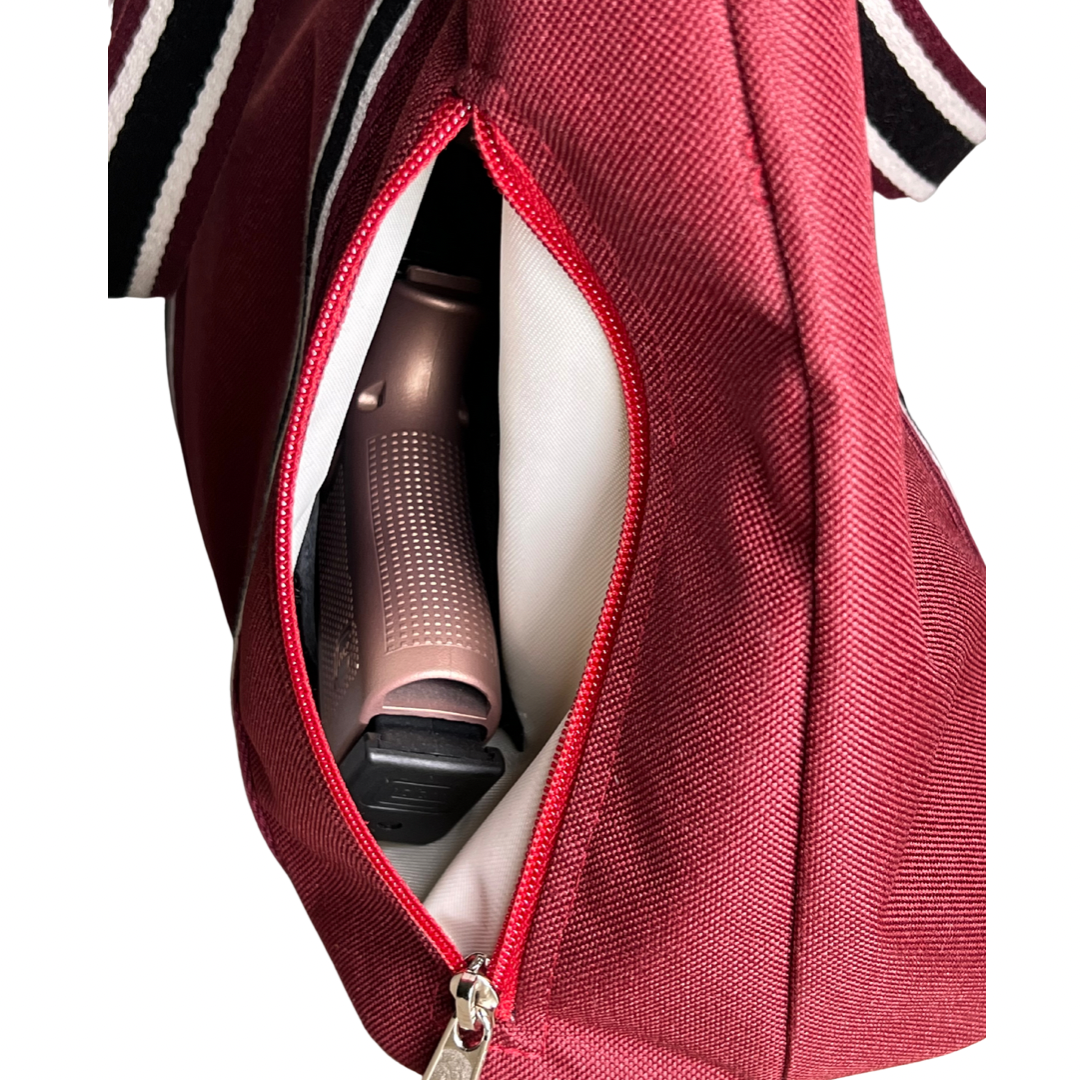 Beth Concealed Carry Crossbody Tote - Hiding Hilda, LLC