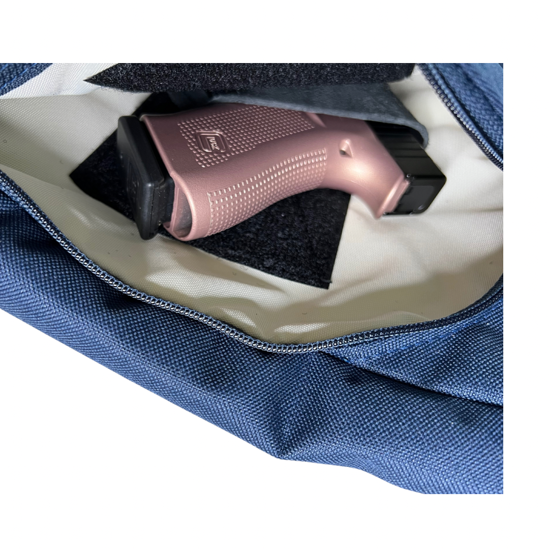Sally Lightweight Conceal Carry Crossbody Purse **Made in the USA** - Hiding Hilda, LLC