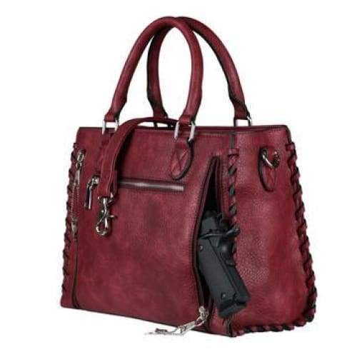 Lady Conceal Laced Ann Concealed Carry Purse-Satchel - Hiding Hilda, LLC