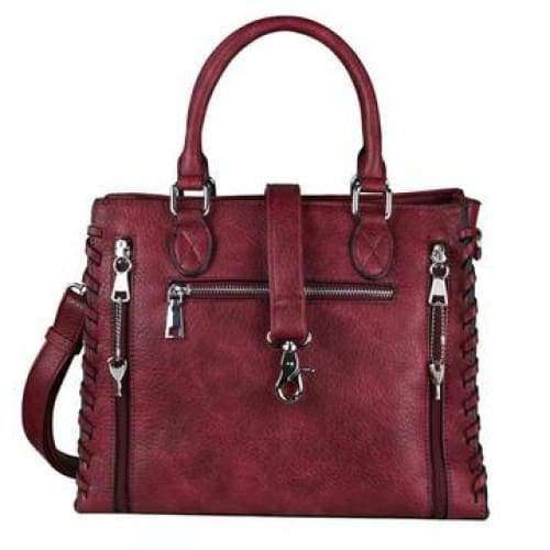 Lady Conceal Laced Ann Concealed Carry Purse-Satchel - Hiding Hilda, LLC