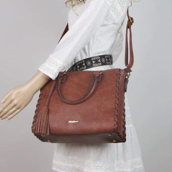 Lady Conceal Laced Ann Concealed Carry Purse-Satchel - Hiding Hilda, LLC