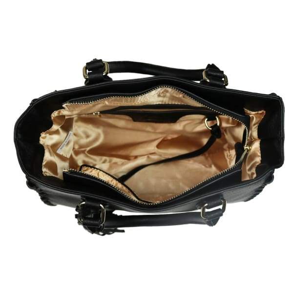 Lady Conceal Laced Ann Concealed Carry Purse-Satchel - Hiding Hilda, LLC