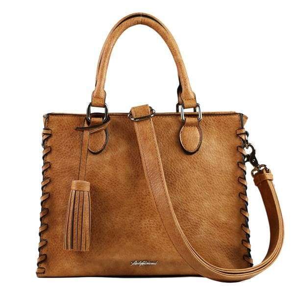 Lady Conceal Laced Ann Concealed Carry Purse-Satchel - Hiding Hilda, LLC