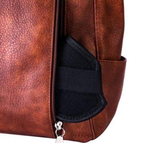 Lady Conceal Roomy Brooklyn Locking Conceal Carry Hobo to Crossbody Purse - Hiding Hilda, LLC