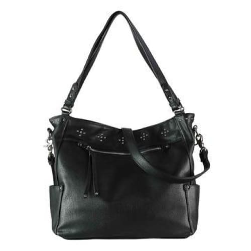 Lady Conceal Roomy Brooklyn Locking Conceal Carry Hobo to Crossbody Purse - Hiding Hilda, LLC
