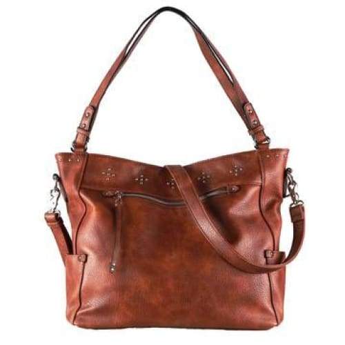 Lady Conceal Roomy Brooklyn Locking Conceal Carry Hobo to Crossbody Purse - Hiding Hilda, LLC