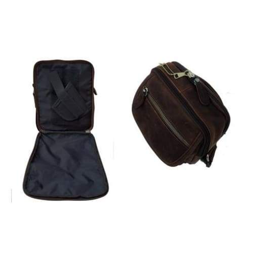 Leather Compact Concealment Square Bag by Roma Leather - Hiding Hilda, LLC