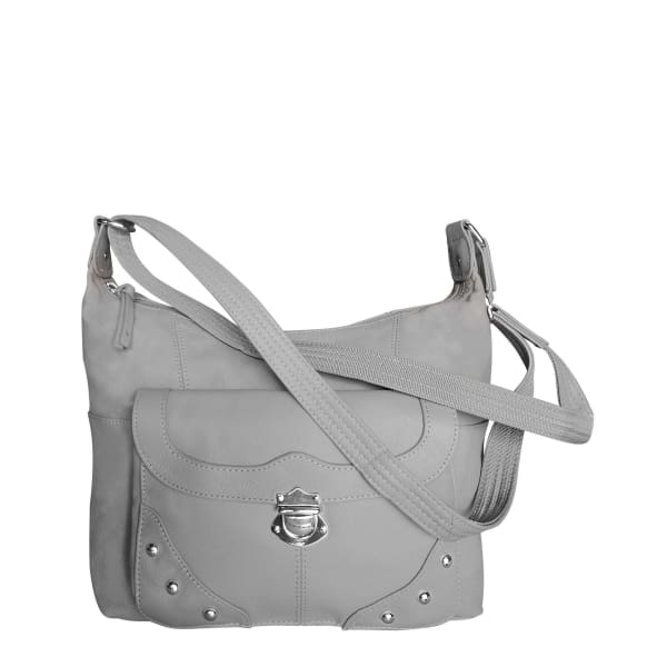 Leather Front Pocket with Studs CCW Purse by Roma - Hiding Hilda, LLC
