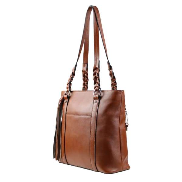 Bella Leather Concealed Carry Tote - Out of Stock - Hiding Hilda, LLC