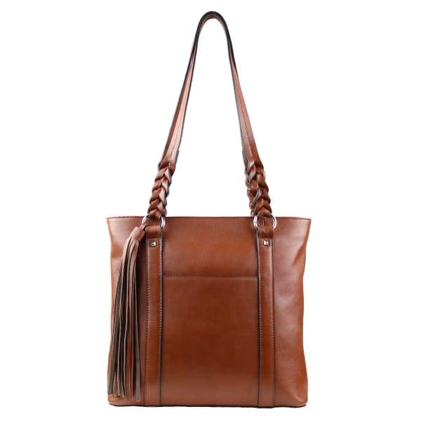 Bella Leather Concealed Carry Tote - Out of Stock - Hiding Hilda, LLC