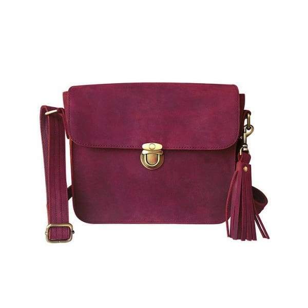 Roma Leather NEW Lockable Conceal Carry Crossbody Purse - Hiding Hilda, LLC