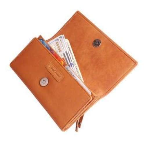 Hope RFID Leather Laced Wallet by Lady Conceal - NEW! - Hiding Hilda, LLC