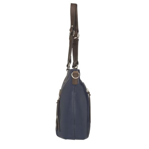 NEW Indigo Gyspy Washable Leather Conealed Carry Purse - Crossbody