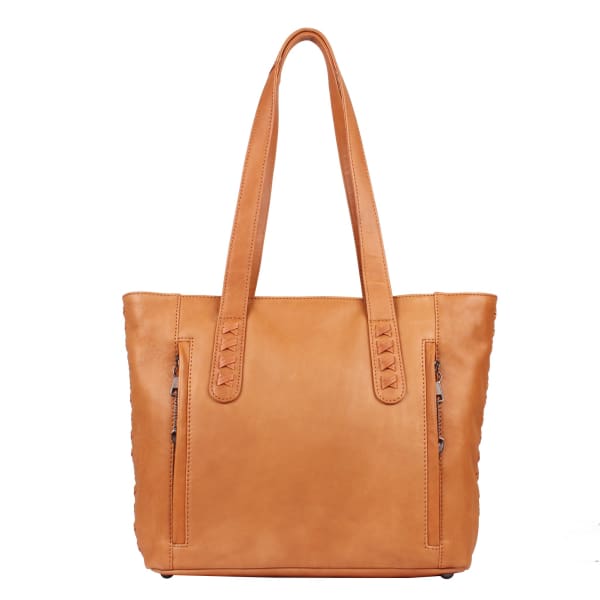 New Norah Laced Concealed Carry Roomy Leather Tote by Lady Conceal - Tote