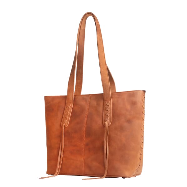 New Norah Laced Concealed Carry Roomy Leather Tote by Lady Conceal - Tote