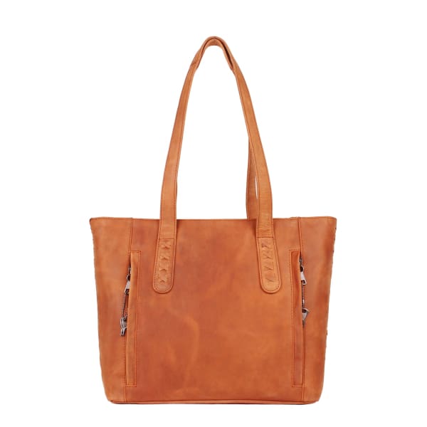 New Norah Laced Concealed Carry Roomy Leather Tote by Lady Conceal - Tote