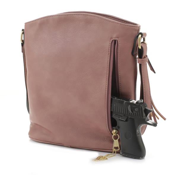 NEW Robin Concealed Carry Lock & Key Crossbody Purse - Handbag & Wallet Accessories