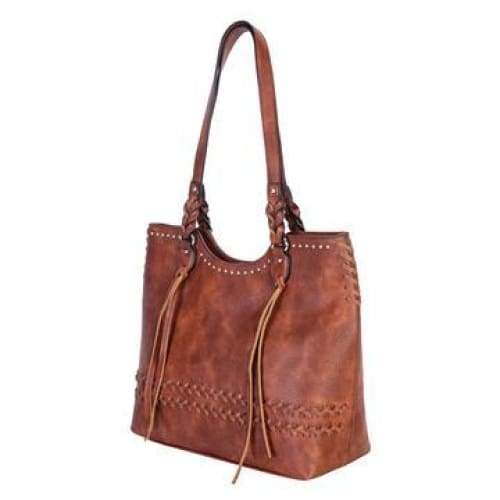 Riley Scoop Top Conceal Carry Tote Handbag - NEW - Hiding Hilda, LLC