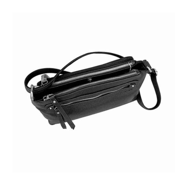 Compact Leather Conceal Carry Lockable Clutch - NEW - Hiding Hilda, LLC