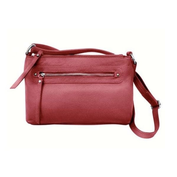 Compact Leather Conceal Carry Lockable Clutch - NEW - Hiding Hilda, LLC