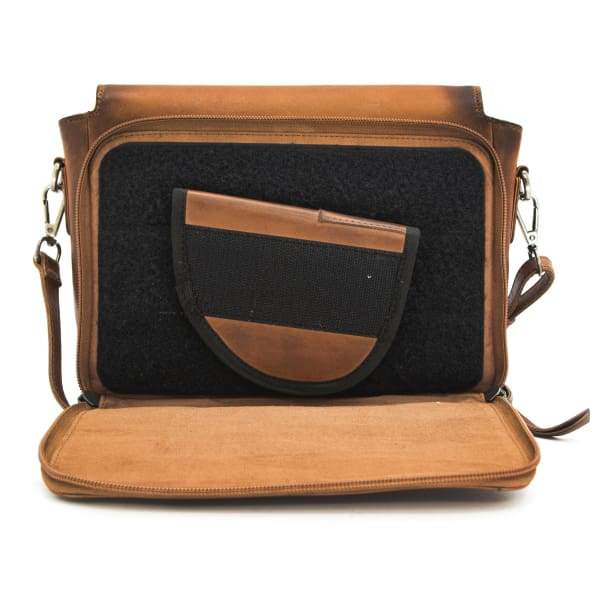 S & W Leather NEW Dynamic Leather Concealed Carry Crossbody Purse - Hiding Hilda, LLC