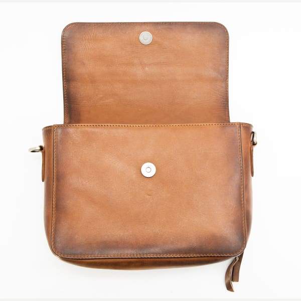 S & W Leather NEW Dynamic Leather Concealed Carry Crossbody Purse - Hiding Hilda, LLC