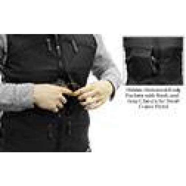 UTG Female Huntress Vest - Black L/XL Builds - Hiding Hilda, LLC