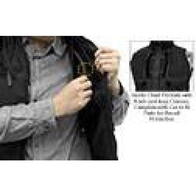 UTG Female Huntress Vest - Black L/XL Builds - Hiding Hilda, LLC