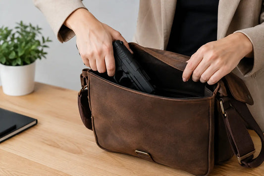 How to Fit a Handgun in a Satchel Safely