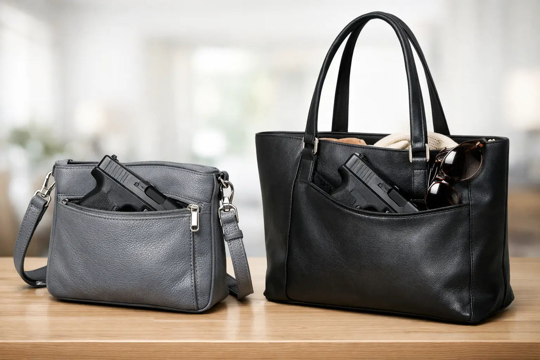 Crossbody or Tote for Concealed Carry Bags