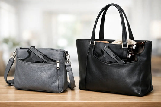 Crossbody or Tote for Concealed Carry Bags