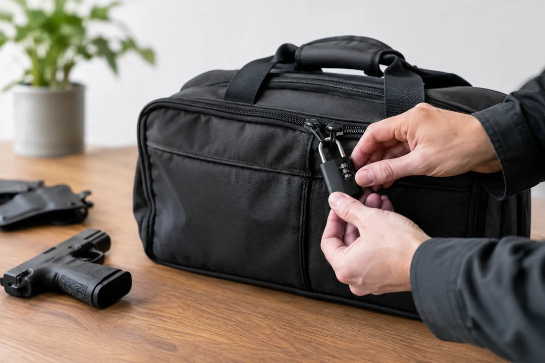How to Lock a Concealed Carry Bag Securely
