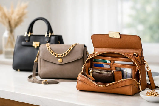 Best Handbags With Built In Wallet Features