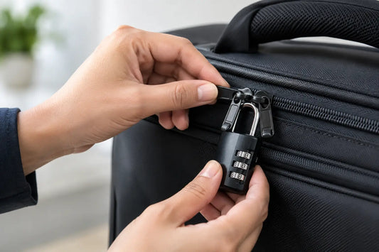 How to Use a Locking Zipper on a Carry Bag