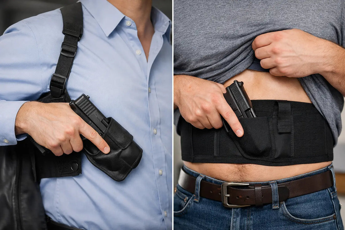 Shoulder Holster Versus Belly Band: Which Fits You?