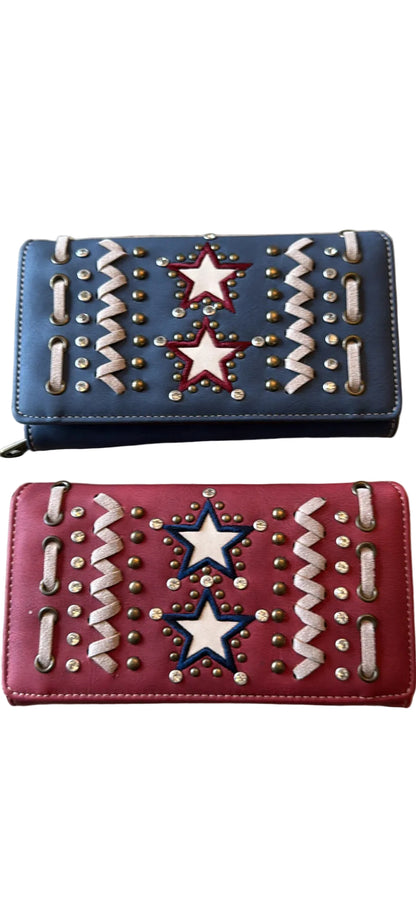 Americana Trifold Wallet - Hiding Hilda, LLC