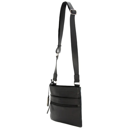 Ares Slim Leather Crossbody Handbag - Hiding Hilda, LLC
