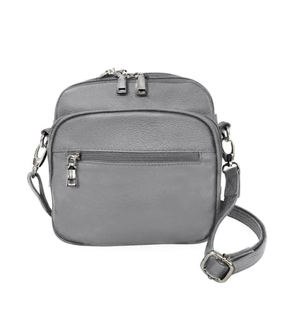 Leather Square Lockable Purse