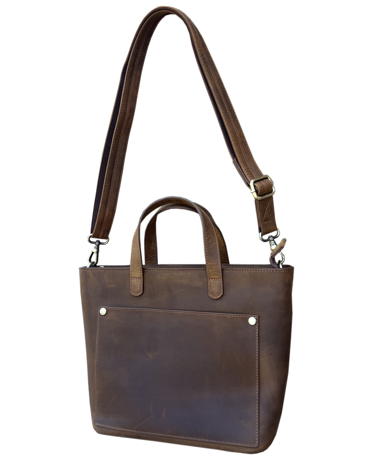 Roma Leather Concealed Carry Satchel