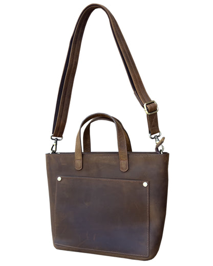 Roma Leather Concealed Carry Satchel