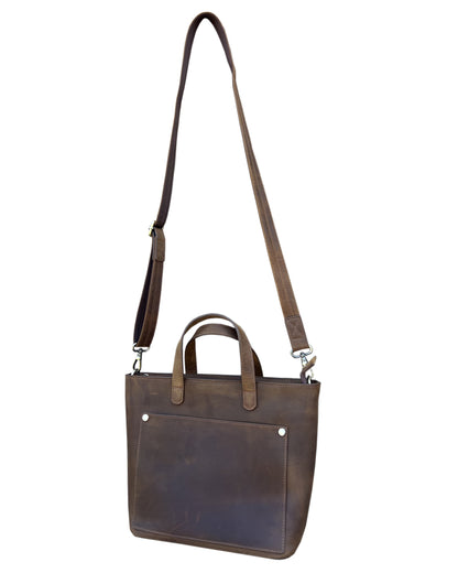 Roma Leather Concealed Carry Satchel