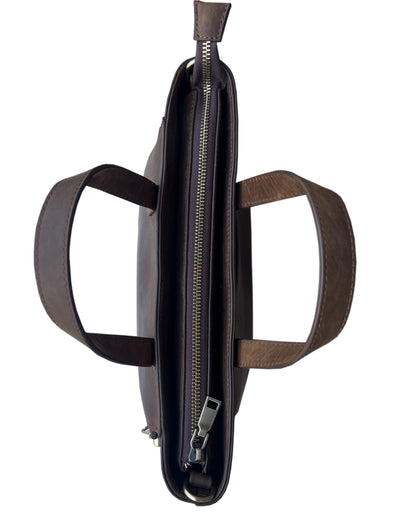 Roma Leather Concealed Carry Satchel